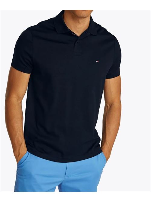 POLO MANICA CORTA INTERLOCK REGULAR FIT Tommy Hilfiger | MW0MW38465DW5.DW5